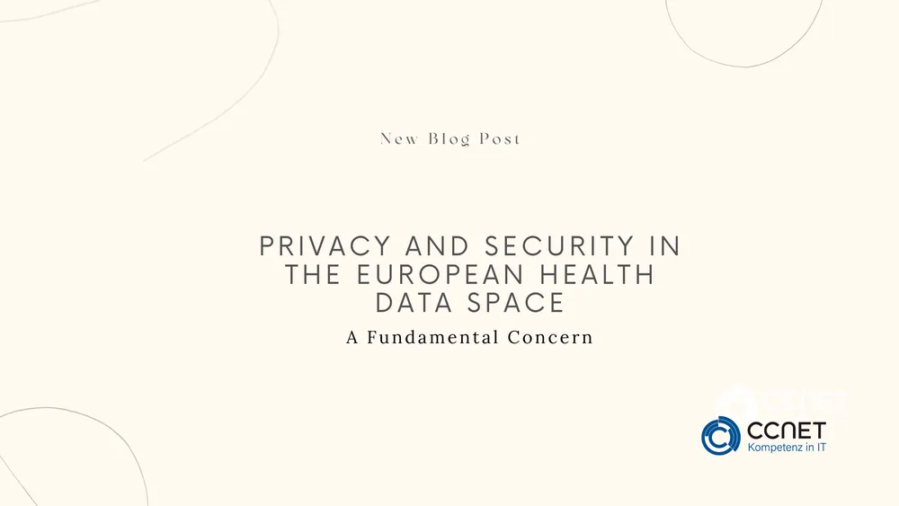 Privacy and Security in the European Health Data Space: A Fundamental Concern