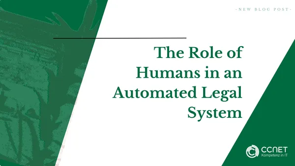 The Role of Humans in an Automated Legal System: Security and Challenges