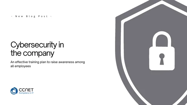 Cybersecurity in the Company: An Effective Training Plan to Raise Awareness Among All Employees