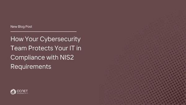 How Your Cybersecurity Team Protects Your IT in Compliance with NIS2 Requirements