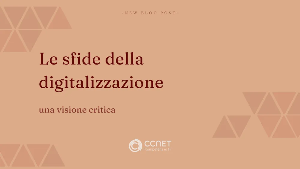 Sfide della digitalizzazione: una visione critica