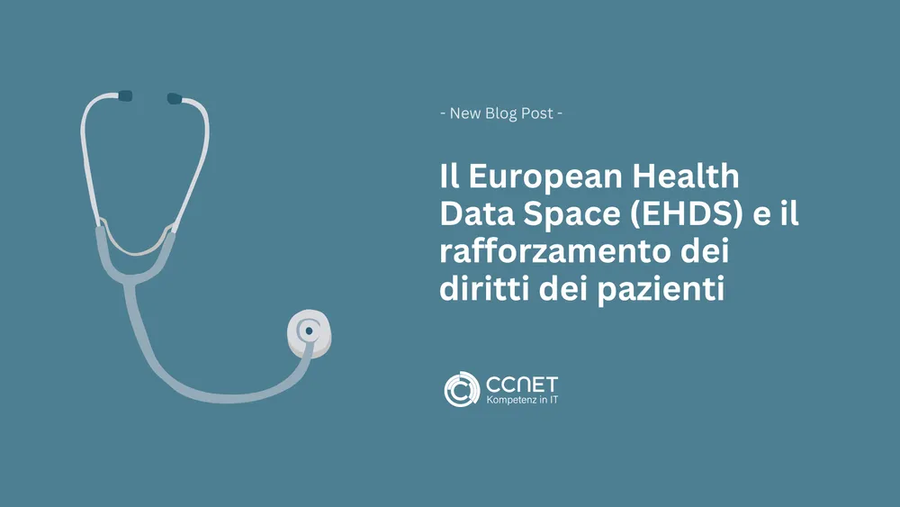 Il European Health Data Space (EHDS) e il rafforzamento dei diritti dei pazienti