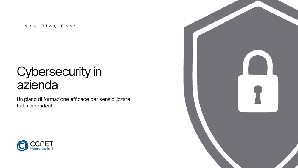 Cybersecurity in azienda: un piano di formazione efficace per sensibilizzare tutti i dipendenti