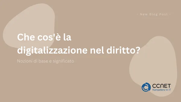 Che cos'è la digitalizzazione nel diritto?