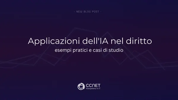 Applicazioni dell'IA nel diritto: esempi pratici e case studies